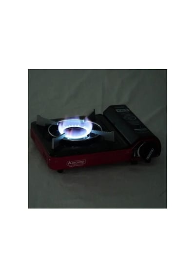 Orcamp Tekli Portatif Ocak Kırmızı + 1 Adet 227 Ml Kartuş