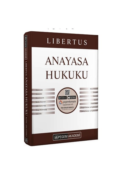 KPSS A Grubu Anayasa Hukuku Konu Anlatımlı- Pegem Akademi Yayıncılık