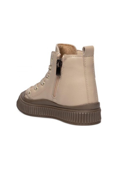 Trendyshose Tw-1009225 Kız Çocuk Su Geçirmez Hafif Ortapedik Taban Bot Convers Bej