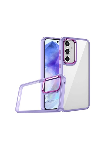 Galaxy A05s Kılıf Zore Flora Kapak Lila