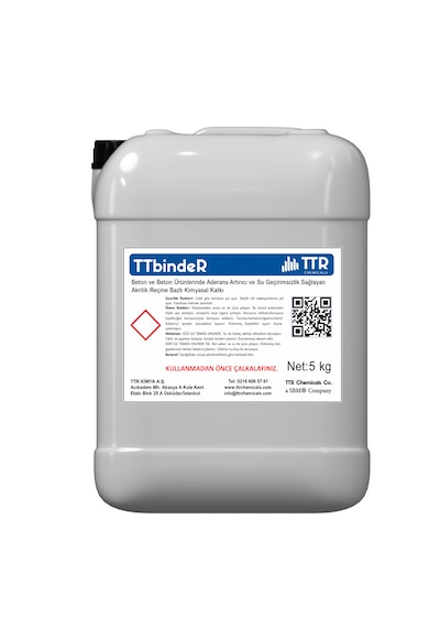 Ttbinder Aderans Artırıcı Beton Katkı Maddesi-5 Kg