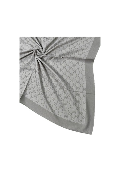 Mim Eşarp Işıl İpek - G Desen Siena Eşarp 100x100 Cm Taş