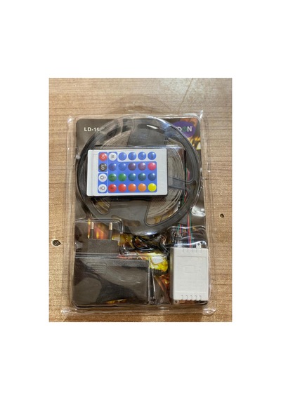 Adaptorlu 5 Metre Rgb Şerit Led RGB