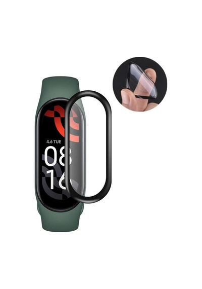 Mi Band 7 Uyumlu Ekran Koruyucu 3D Tam Kapatan Kavisli Ppma Nano Mi Band 7 Uyumlu Ekran Koruyucu 3D Tam Kapatan Kavisli Ppma Nano