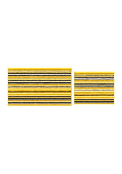 Modern Dekoratif Kaymaz Taban Çizgili Banyo Paspası Klozet Takımı 60x100-60x40 Cm Parlak Sarı - 931522675 Parlak Sarı Modern Dekoratif Kaymaz Taban Çizgili Banyo Paspası Klozet Takımı 60x100-60x40 Cm Parlak Sarı - 931522675 Parlak Sarı