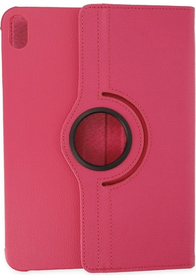 Gld-spt- Newface Apple Uyumlu iPad 2022 10.9 10.nesil Kılıf 360 Tablet Deri Kılıf - Pembe
