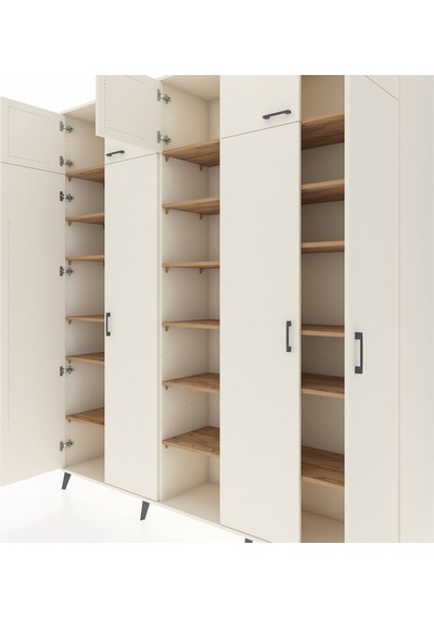 Hyperion Dolap 18 Raflı 9 Kapaklı 220x44x243 Aytaşı-aytaşı/çam Aytası/atlas Çam Hyperion Dolap 18 Raflı 9 Kapaklı 220x44x243 Aytaşı-aytaşı/çam Aytası/atlas Çam