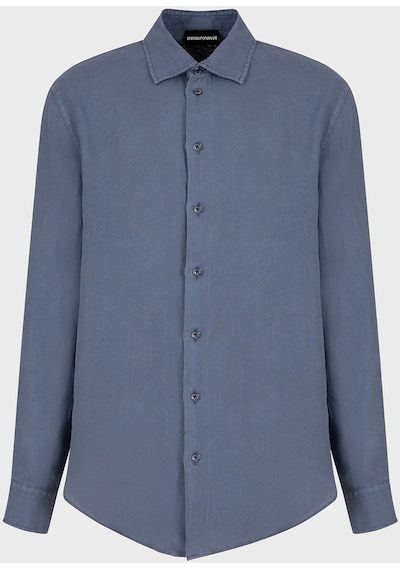 Emporio Armani Erkek Gömlek E31sm0 010f1 920 Lacivert