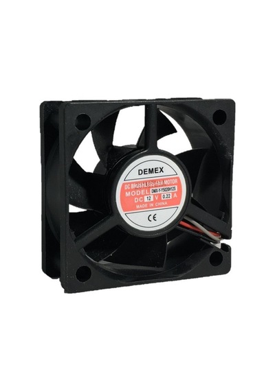 Demex 50X50X20Mm 12V Dc Kare Fan
