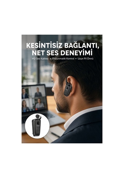 Mikrofonlu Makaralı Bluetooth Kulakiçi Kulaklık Android Ve İos Uyumlu Yeni Nesil Sarı