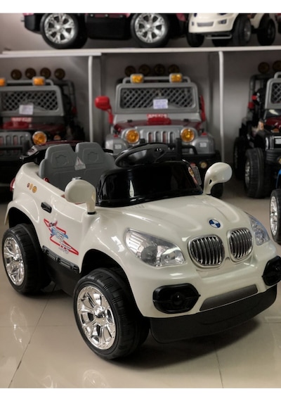 Aliş Toys Aliş Tx5 Sport 605k 12 Volt Uzaktan Kumanda & Mp3 Çalar Akülü Araba Beyaz