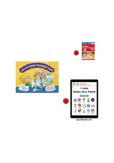 2. Sınıf Hikaye Kitabı Seti Ege ile Çılgın Profesör Bani + Sadık Uygun Yayınları Tüm Dersler 2. Sınıf Test Kitabı + 1 Yıllık Online Ders Paketi