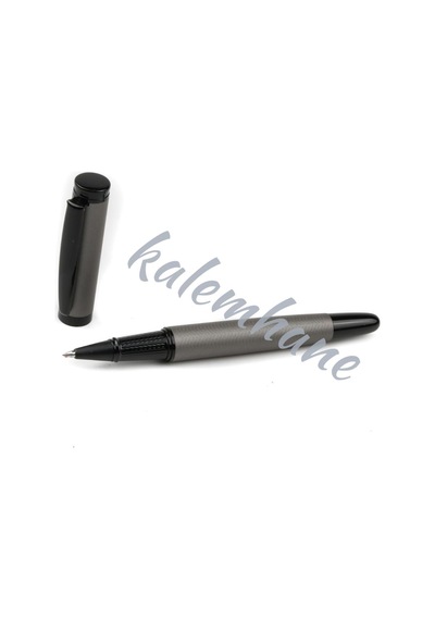 Mat Gri Kişiye Özel Lüks Roller Kalem Kişisel Yazılı Kutu Emr0001yz05 Altın