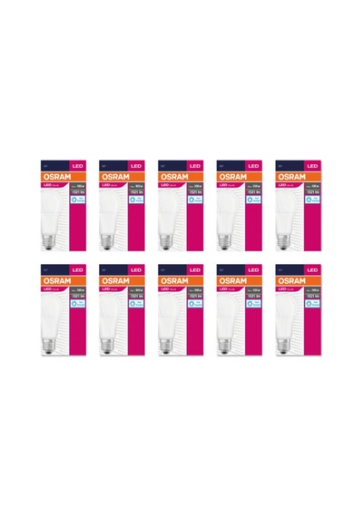 Led Value 13w Beyaz Işık E27 1521lm Ampul, 10'lu Paket