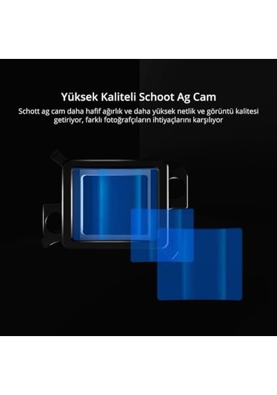 Dr-03 Dji Mavic Air 2 1.33x Anamorphic Lens Siyah