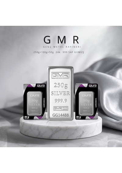 350 Gr Külçe Gümüş 999 Ayar Gmr