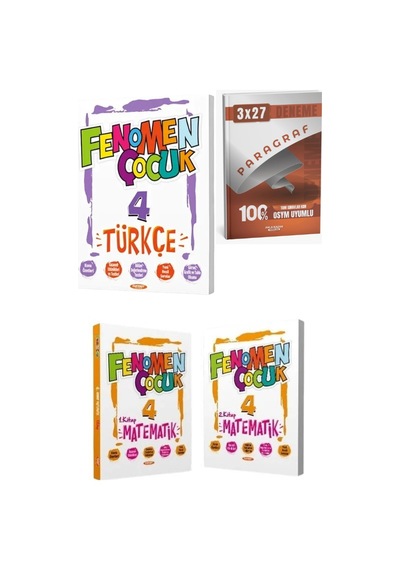 Kurmay Elt 2027 4. Sınıf Türkçematematik+fen Bilimleri Fenomen Çocuk+anla Kazan Paragraf
