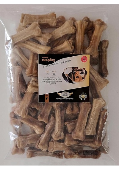 Ans 7 Cm Naturel Pres Kemik 50'li Torba Çiğneme Kemiği