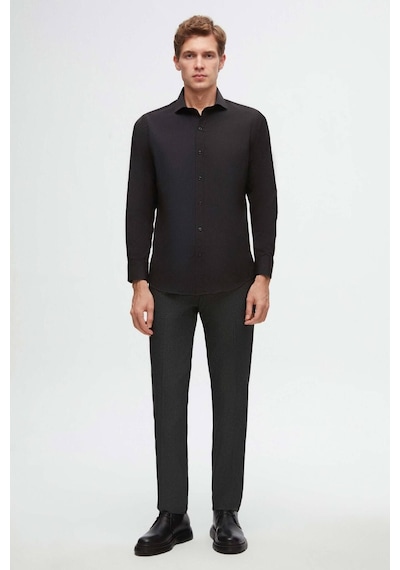 D's Damat Slim Fit Siyah Italyan Yaka Dar Kesim Klasik Kravatlık Uzun Kollu Kolay Ütülenebilir Nefes 2HF02ORT5185 Siyah D's Damat Slim Fit Siyah Italyan Yaka Dar Kesim Klasik Kravatlık Uzun Kollu Kolay Ütülenebilir Nefes 2HF02ORT5185 Siyah