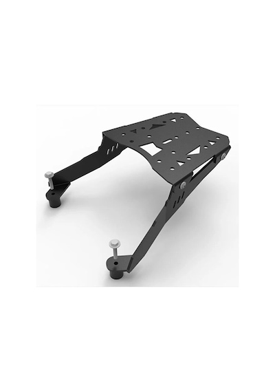 Tvs Jüpiter 125 Uyumlu Topcase Çanta Demiri Supermoto Siyah