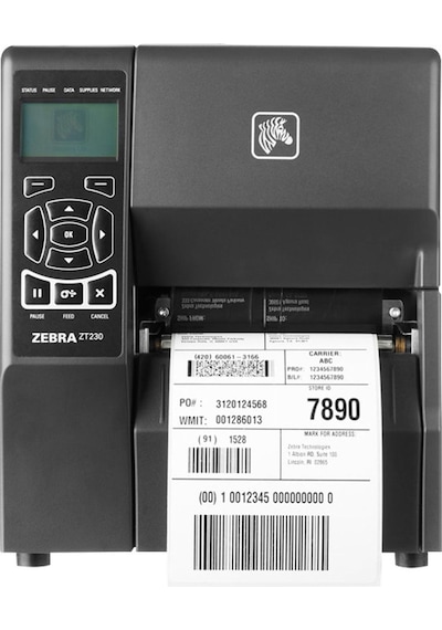 Zebra ZT230 ZT23042-T0E200FZ 203 Dpi Ethernet Barkod Yazıcı