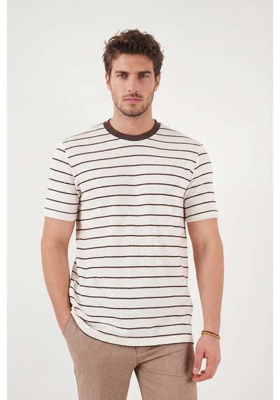 Buratti Erkek T Shirt 5904039 Kahve Kahve
