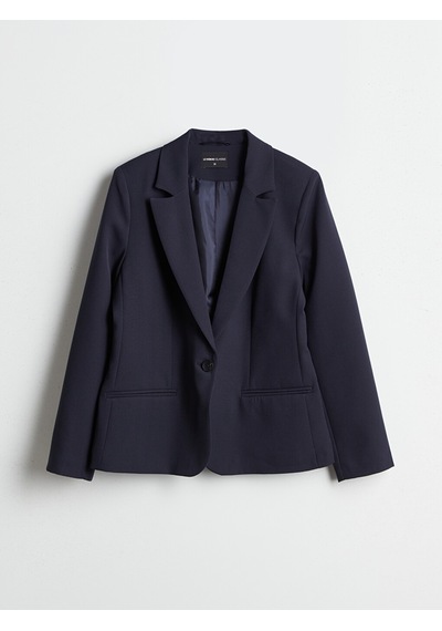 Lcwaıkıkı Classic Lacivert Regular Fit Kadın Blazer Ceket