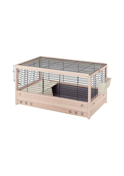 Ferplast Arena 100 Ahşap Tavşan Kafesi 100x62,5x51cm