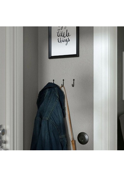 Ikea Högaffel Banyo Askısı 3 Kancalı 3'li 5.2 Cm Siyah