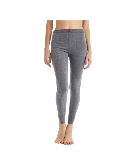 Blackspade Kadın Thermal Gri Tayt - 5928 Gri Melanj