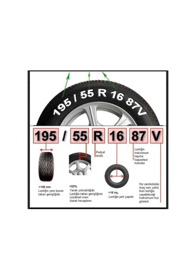 Hasbeeparts 235-50-18 Ebatlarına Takmatik Karmatik Kar Patinaj Zinciri Space İle Uyumlu Diğer