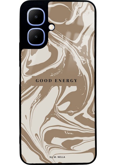 İnfinix Smart 10 Good Energy Tasarımlı Glossy Telefon Kılıfı Çok Renkli