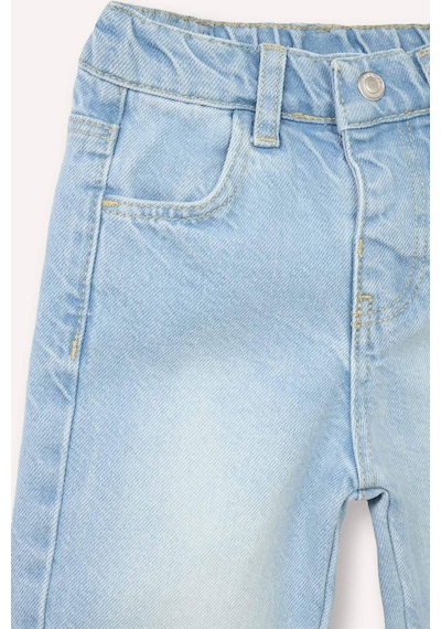 Defacto Fırfırlı Wıde Leg Pamuklu Pantolon Kız Bebek G8468A526SP
