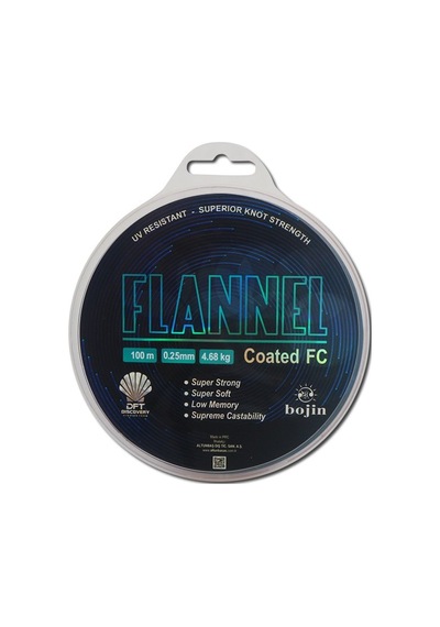DFT Bojin Flannel Fluorocarbon100 m 0.25 mm Misina