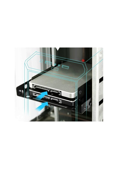 2li 3.5" 2x2.5" Ssd / Hdd Bağlama Harddisk Kızağı 2x Hdd Tutucu