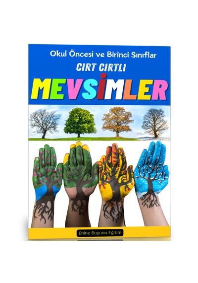 Okul Öncesi Ve Birinci Sınıflar Cırt Cırtlı Mevsimler Aktivitesi