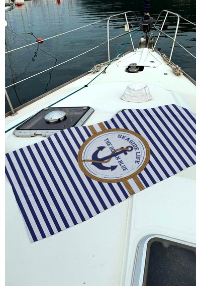 Dijital Baskılı Unisex Deniz Havuz Plaj Havlusu 70x150 Cm. // H0107 Renkli