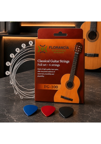 Florancia Fg-100 Klasik Gitar Tel Seti