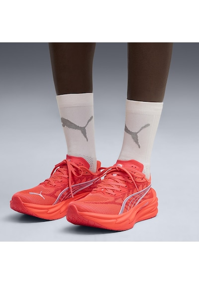 Puma Deviate Nitro 4 Kadın Kırmızı Koşu Ayakkabısı 31212419