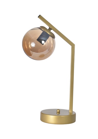 Brüksel Modern Tasarım Dizayn Kablolu Eskitme Renk Metal Bal Camlı Abajur Gece Lambası Masa Lambası Eskitme Bal Eskitme Bal