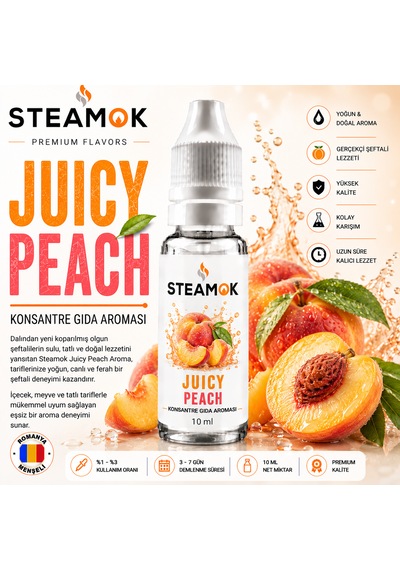 Steamok Juicy Peach Aroma