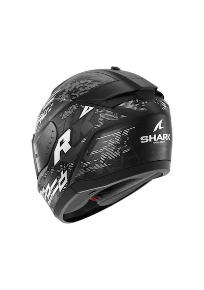 Shark Rıdıll 2 Molokai Mat Kapalı Kask Siyah-Beyaz