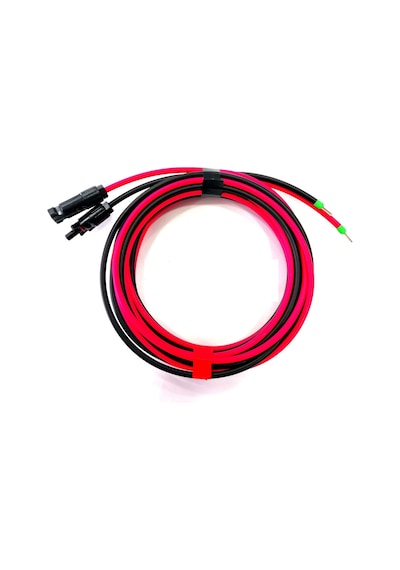 6mm2 Solar Kablo 15+15 Mt Mc4 Soketli