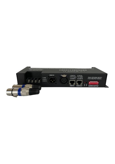 DMX 512 Decoder 30 Kanal DMX 512 Led Kontrol 30x2 Amper