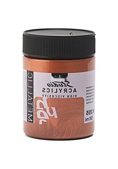 500ml Akrilik Boya, İridescent Copper Renk 0,15 L
