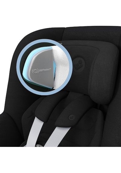 Maxi-cosi Mica 360 Pro I-size Slidetech Kızaklı İsofix'li Dönebilir Yatabilir 0-18 Kg Bebek Oto Koltuğu Authentic Black