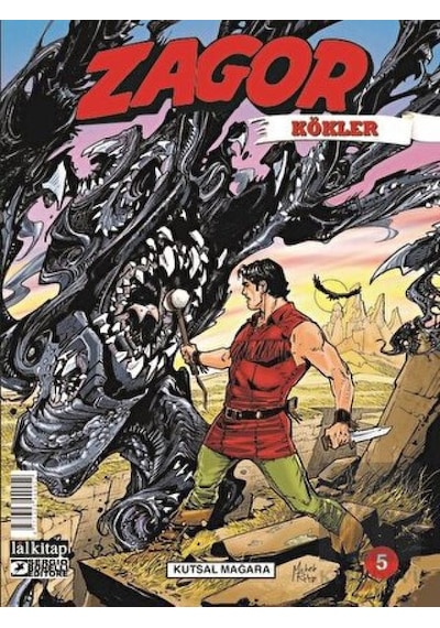 Zagor Kökler Sayı 5 - Kutsal Mağara - Moreno Burattini - Lal