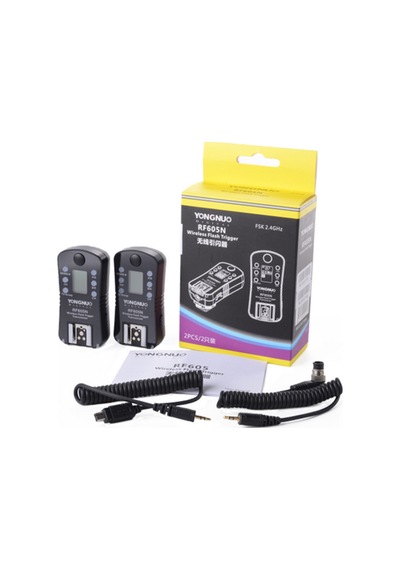 Yongnuo RF605N Nikon Uyumlu 2 x Flaş Tetikleyici