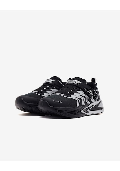 Skechers Flex-glow Ultra Büyük Erkek Çocuk Siyah Işıklı Spor Ayakkabı 400141l Bksl