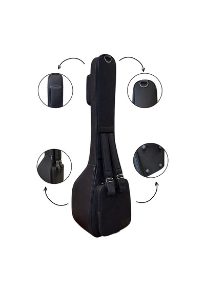 Soft Case Kısa Sap Eco Bağlama Saz Kılıfı